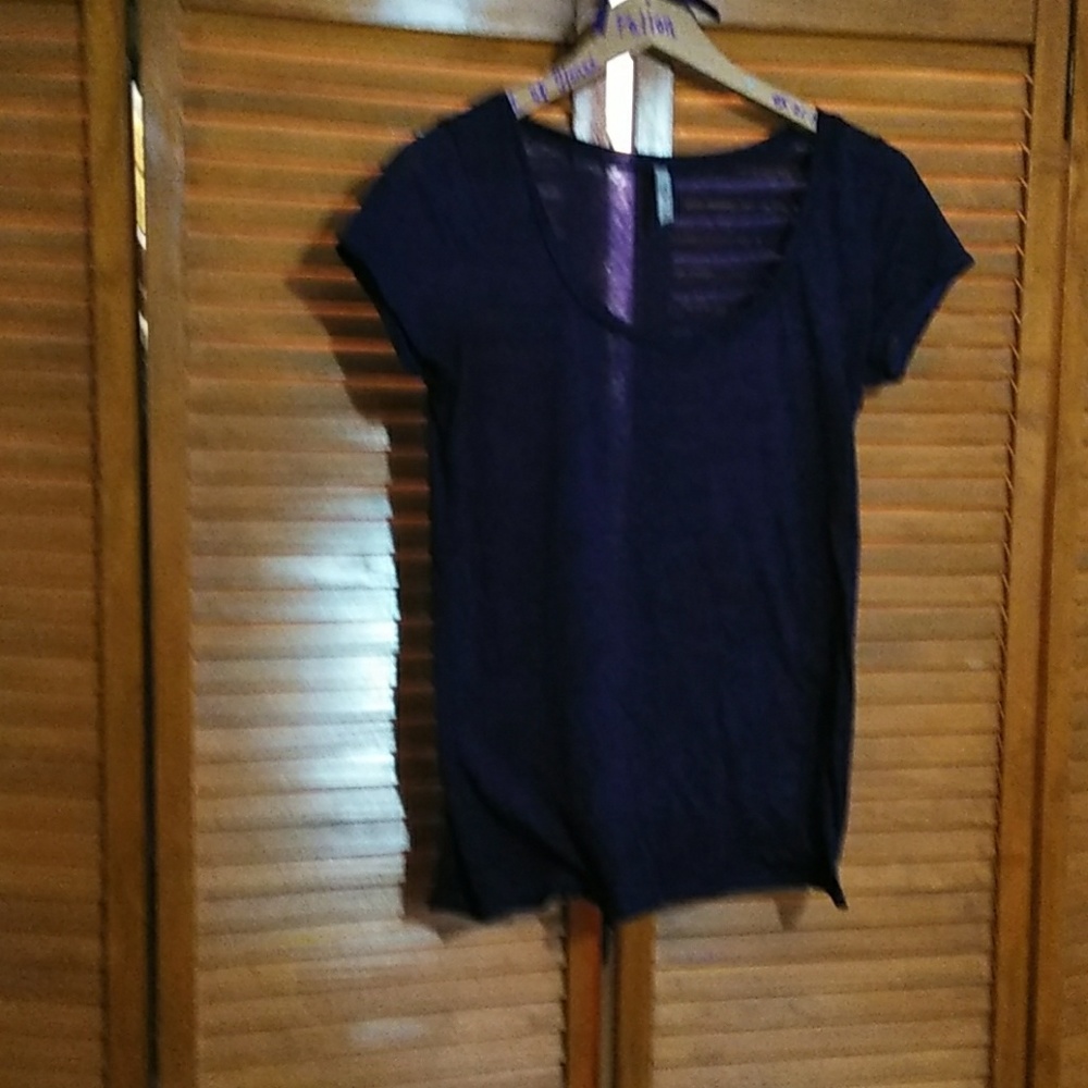 Purple shirt